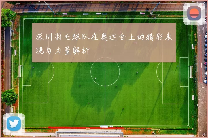 深圳羽毛球队在奥运会上的精彩表现与力量解析