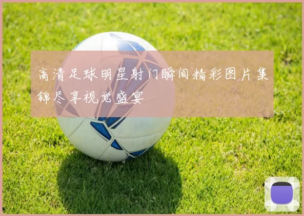 高清足球明星射门瞬间精彩图片集锦尽享视觉盛宴